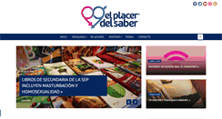 Desktop Screenshot of placerdelsaber.com